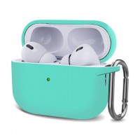 Silicone Case для Airpods Pro 2 (Mint Green)